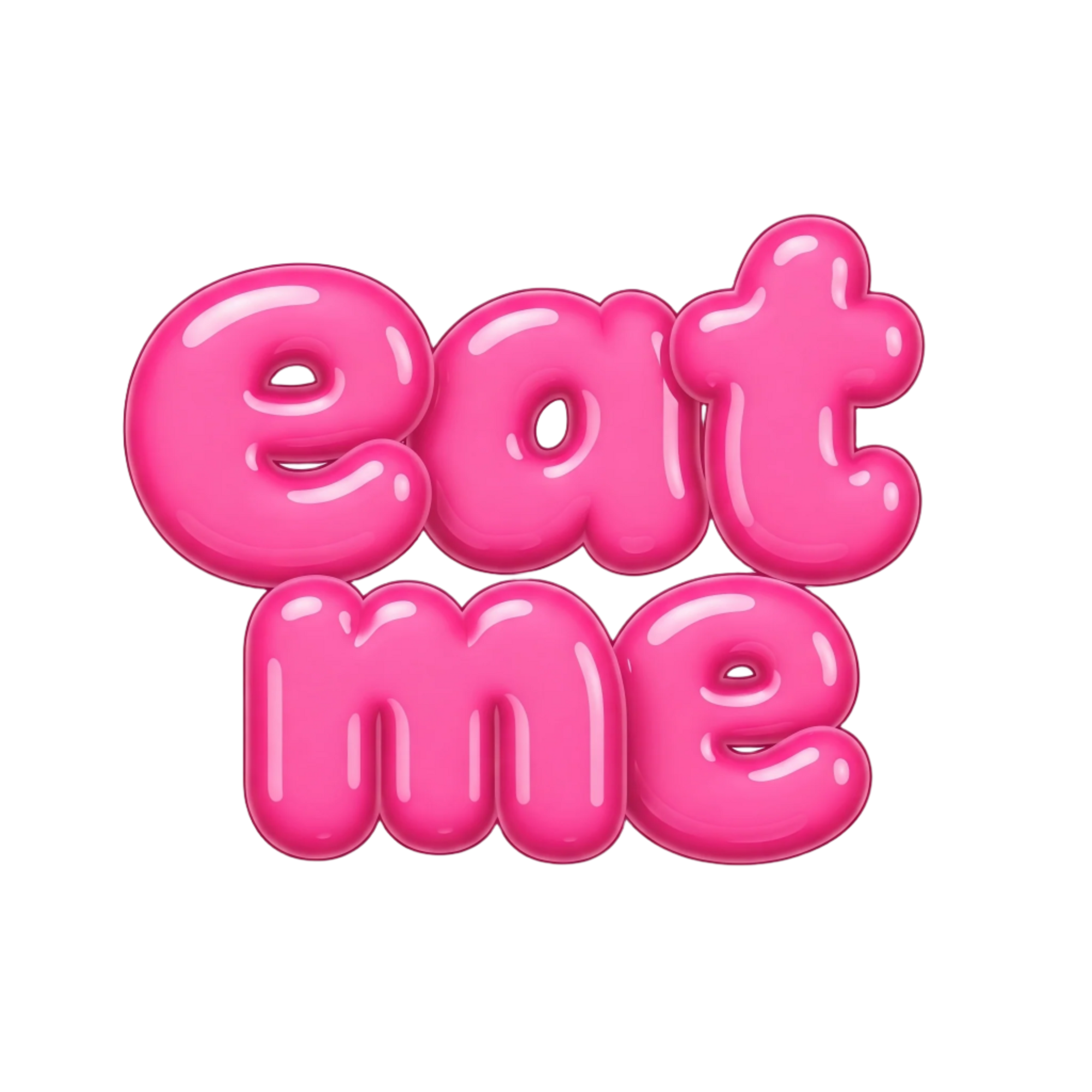 Eat me cursor icon for Phat Snax, a better for you snacking brand offering high protein, low sugar treats that are guilt free.