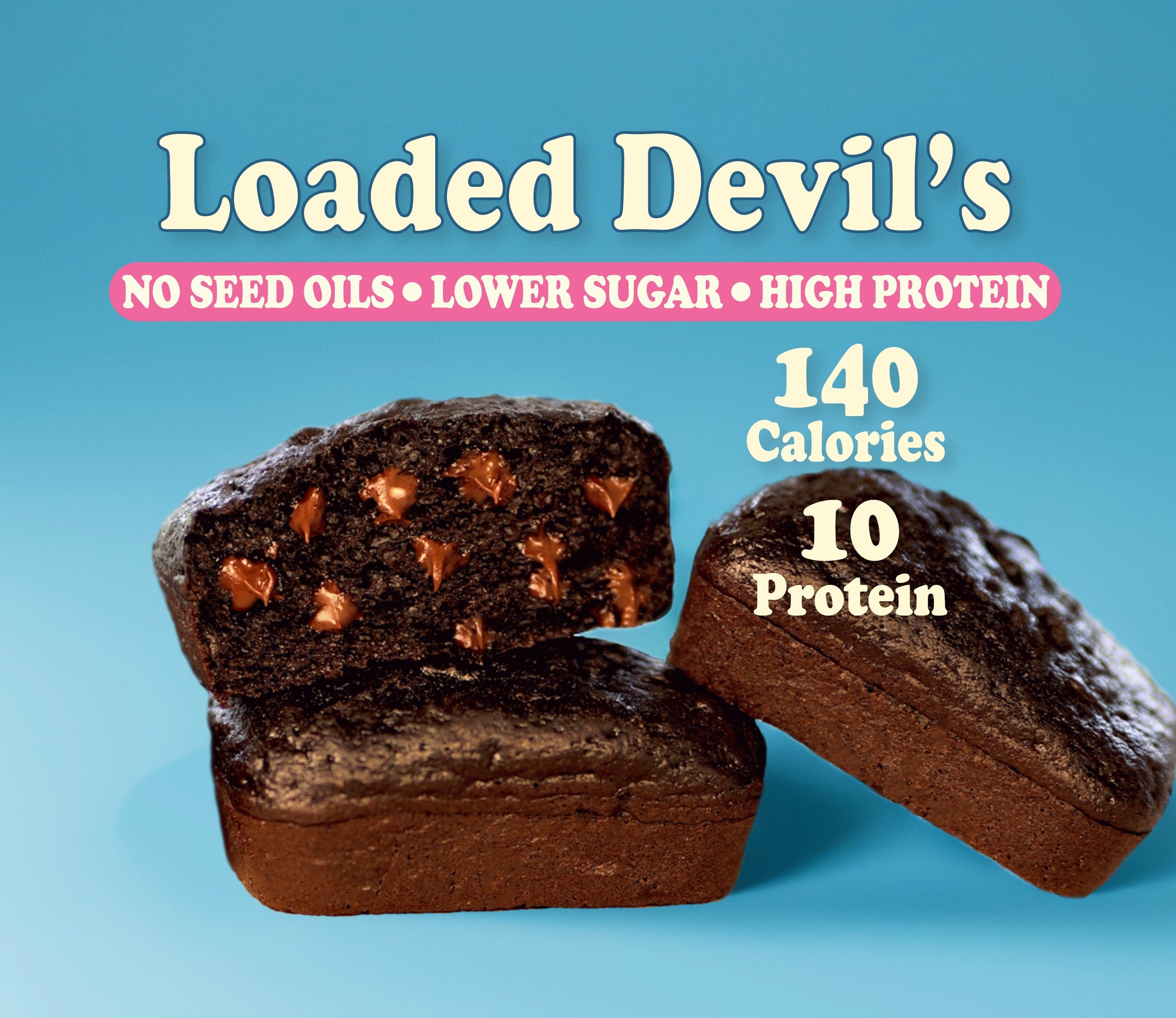 Discover the Phat Snax Devil's Cake difference: Low sugar, high protein, and no seed oils. All the flavor, none of the compromise. Learn more! #PhatSnaxFacts
